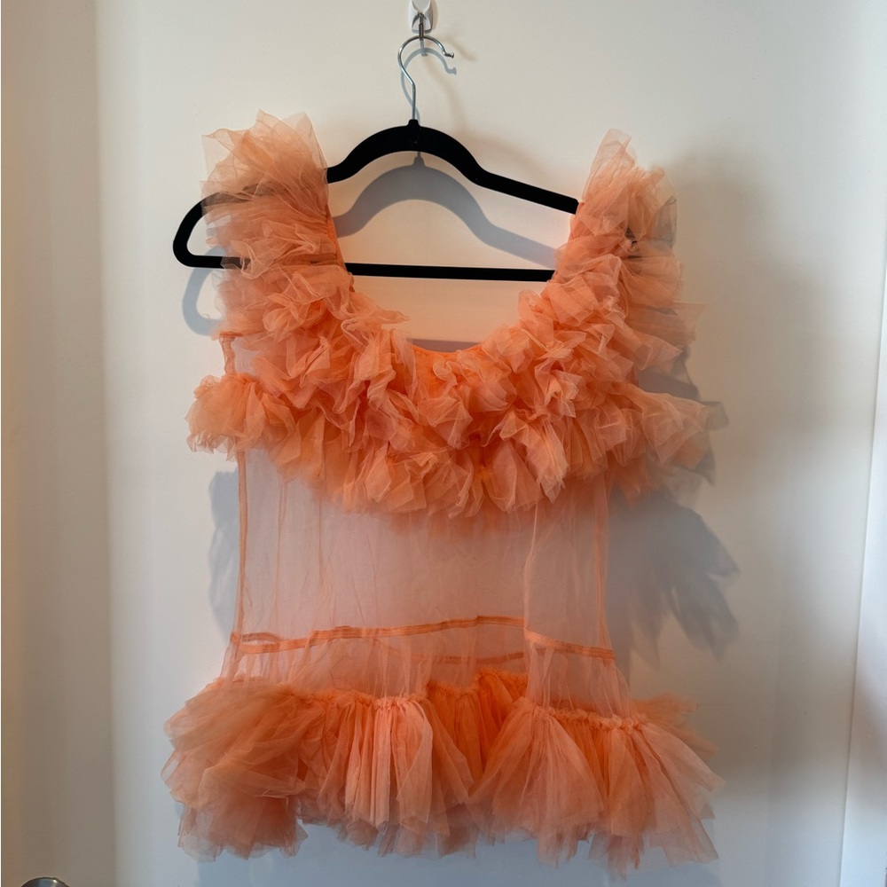 Molly Goddard inspired tulle top